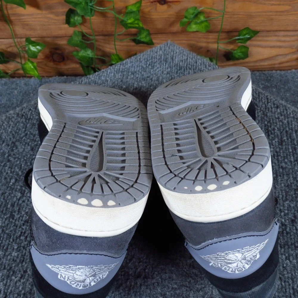 Jordan Air Jordan 1 Mid SE Craft Men's Basketball Shoes 8 Athletic Black Grey